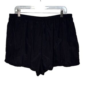 Lands' End Women's Black Swim/Athletic Shorts